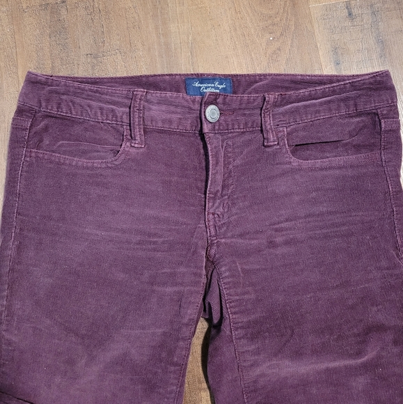 Purple Corduroy skinny pants - Picture 5 of 5